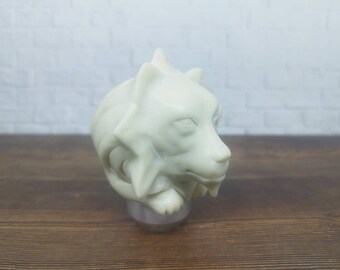 Spink Lion Tiger Pomello del cambio del cambio Maniglia della trasmissione da palla da biliardo intagliata a mano