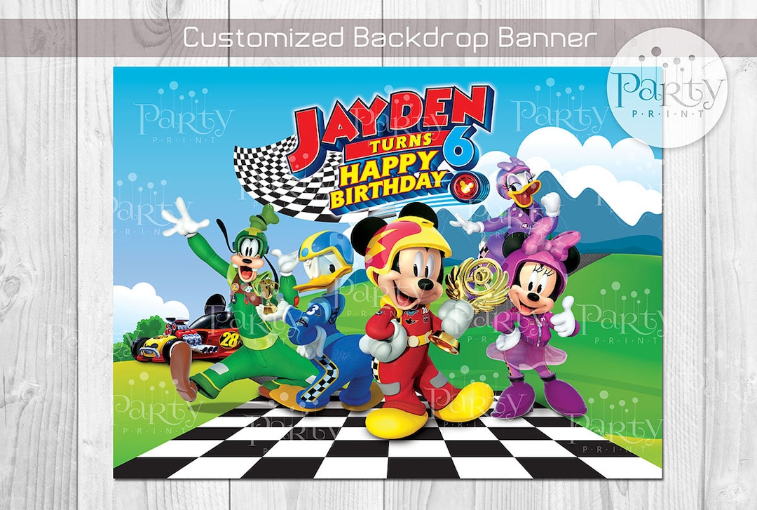Print-it-yourself (digital Copy) Mickey and the Roadster Racers ...
