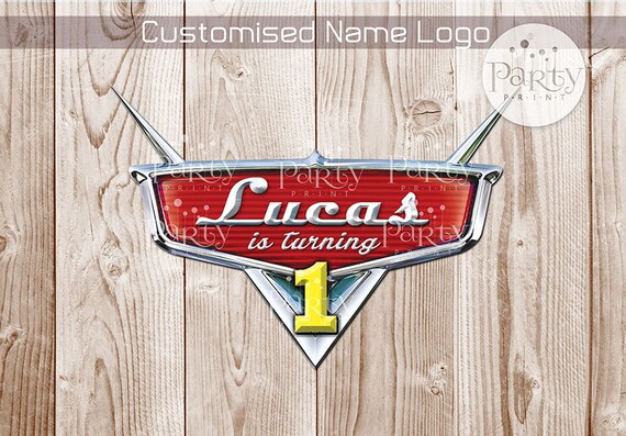 Print-It-Yourself (Digital Copy) Customised CARS Logo or Badge (CARS Inspired) **No physical item will be shipped. Il_570xn