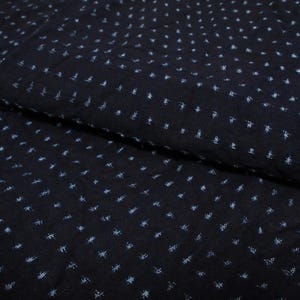 Vintage Japanese indigo fabric / Aizome / Kasuri / Japanese ikat design / No.2508194