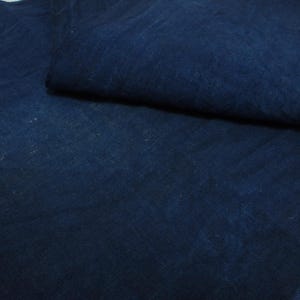 Vintage Japanese indigo fabric / Aizome / No.25080112