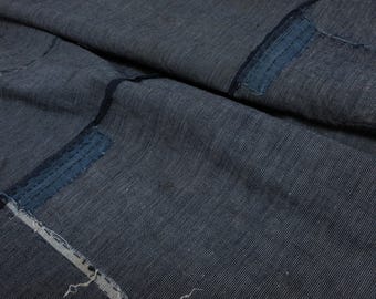 Vintage Japanese Sashiko Fabric / Boro / Kasuri / ZO-KIN / No
