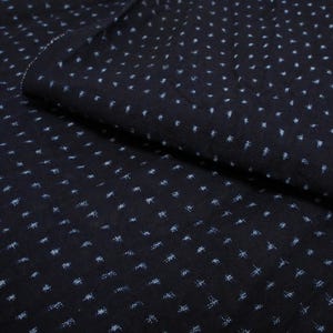 Vintage Japanese indigo fabric / Aizome / Kasuri / Japanese ikat design / No.2508195