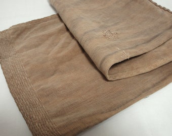 Vintage Japanese fabric / Sakabukuro / Boro / No.2404261