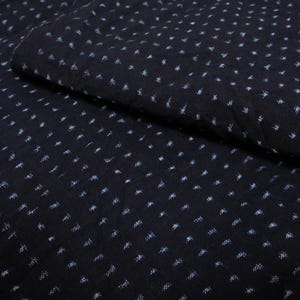 Vintage Japanese indigo fabric / Aizome / Kasuri / Japanese ikat design / No.2508193