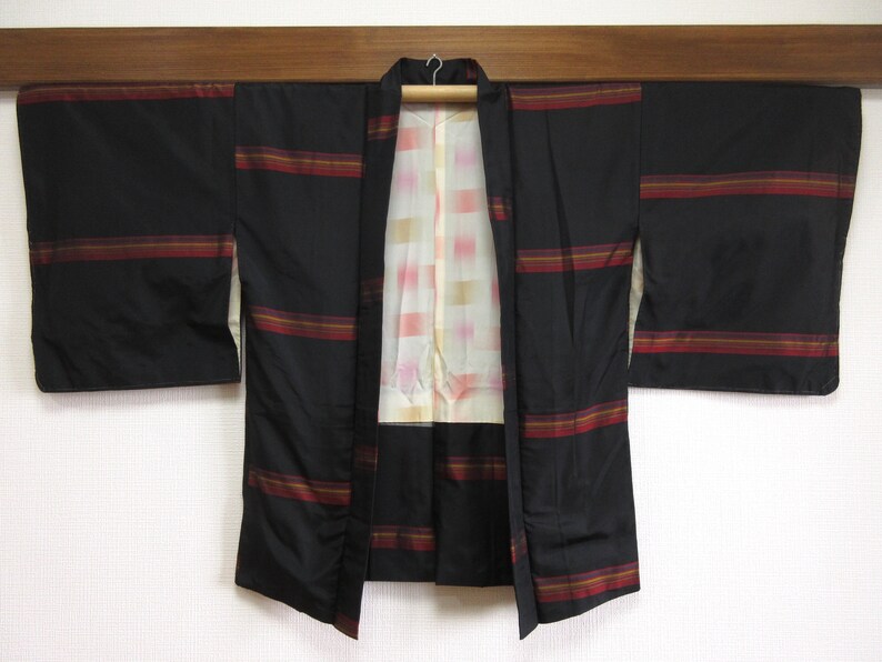 Haori kimono jacket Vintage japanese silk haori jacket No 2008017