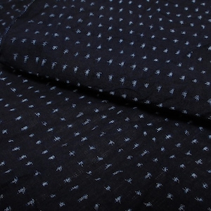 Vintage Japanese indigo fabric / Aizome / Kasuri / Japanese ikat design / No.2508196