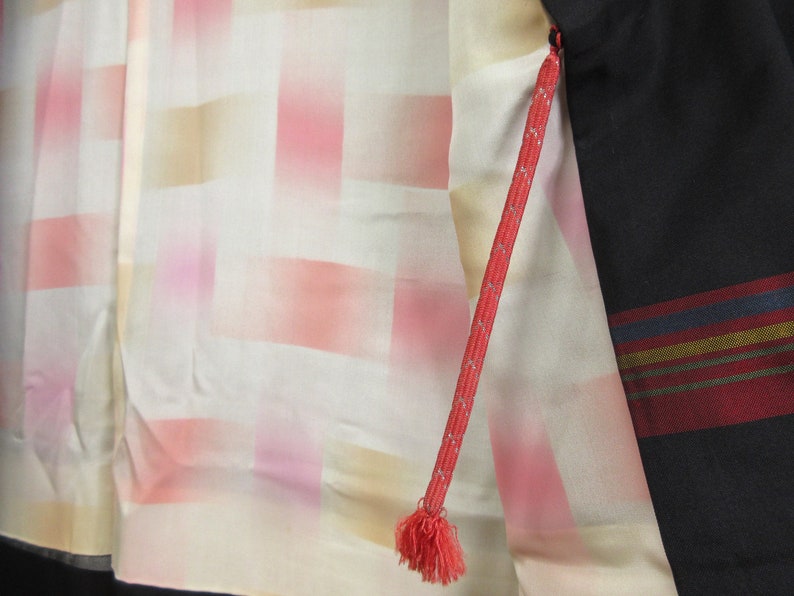 Haori kimono jacket Vintage japanese silk haori jacket No 2008017