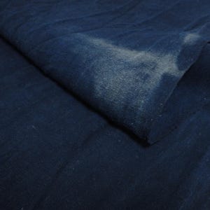 Vintage Japanese indigo fabric / Aizome / No.25080110
