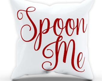 Pillow Spoon Me Etsy