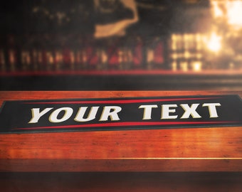 Bar Mat Etsy