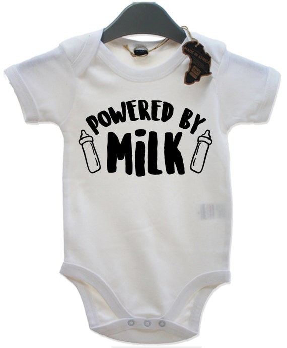 i love milk baby grow