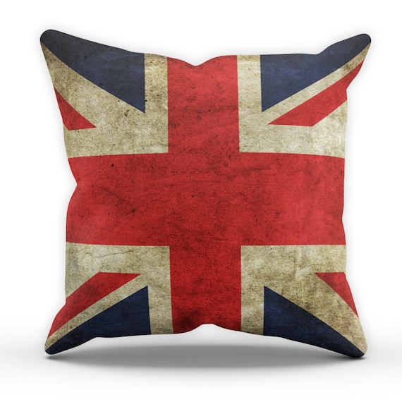 Union Jack Pillow Table Cushion Cover Case Present Gift Bed Etsy