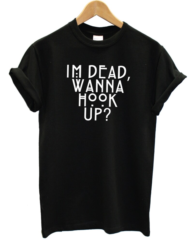 Ich bin tot wollen Shirt anhaken Was ernst gemeint ist