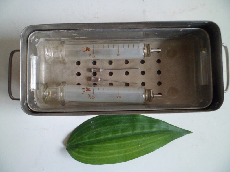 Medical Kit to Sterilize Syringes. Soviet Vintage 1970s. Etsy