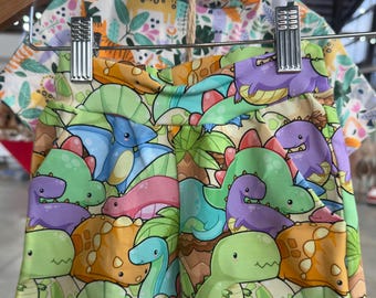 Cute dinosaurs Kids boys and girls unisex shorts shorts