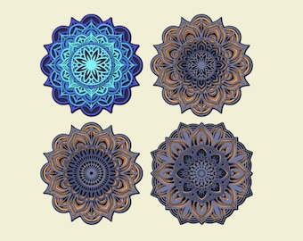 Download Layered Mandala Svg Etsy
