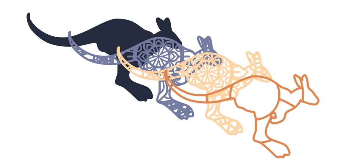 Free Free Kangaroo Mandala Svg 665 SVG PNG EPS DXF File