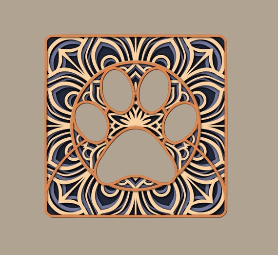 Free Free Paw Print Layered Svg 100 SVG PNG EPS DXF File