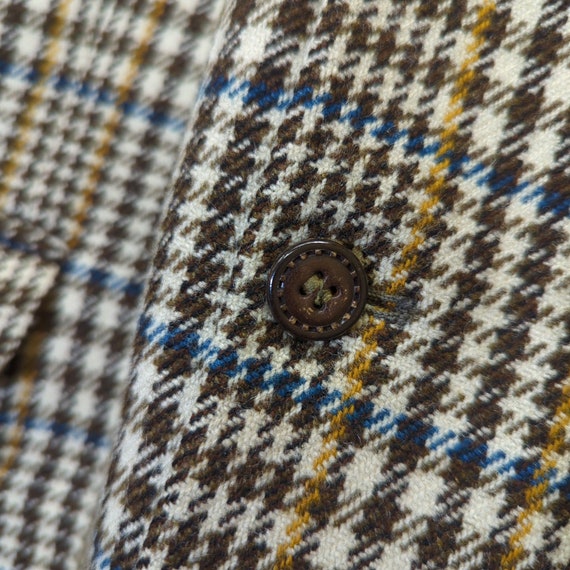 Hardy Amies Hepworths Scottish Tweed Vintage Blaz… - image 5