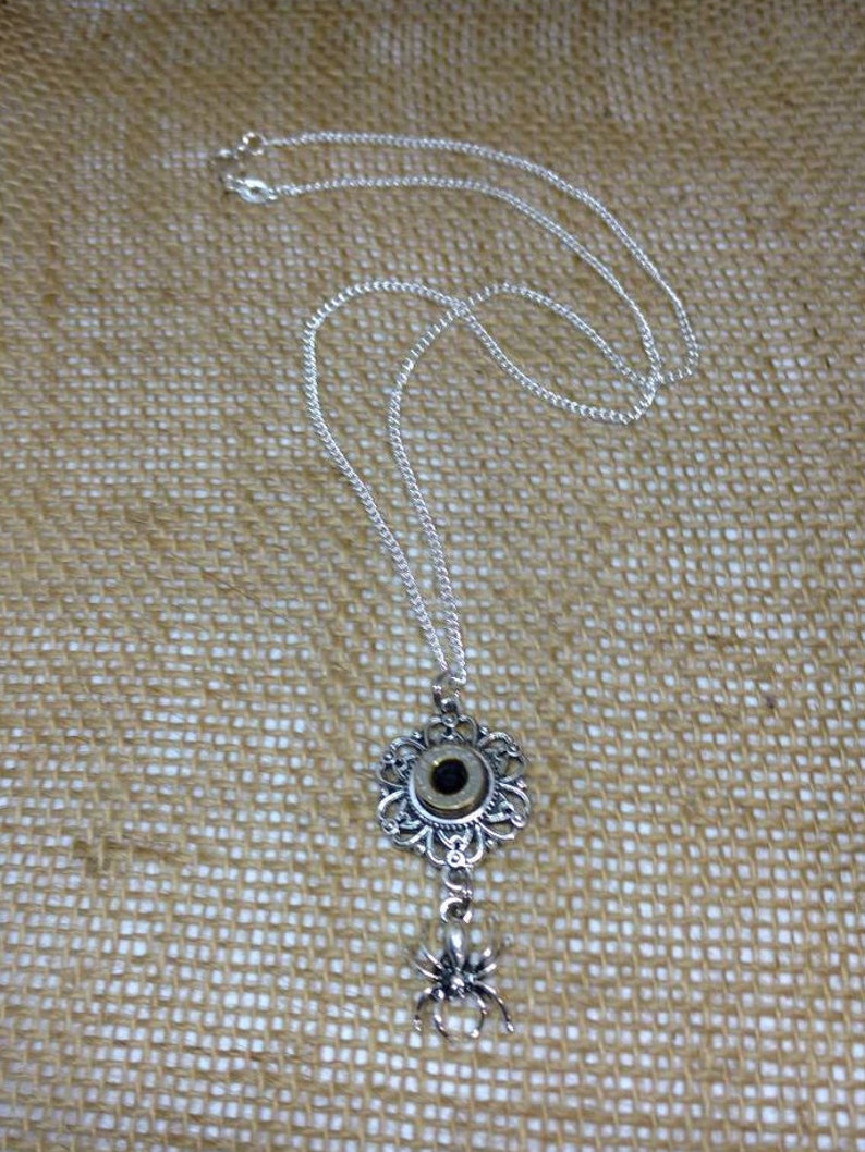 Spider Floral Bullet Necklace .380 Caliber Ammo Necklace Sterling Silver Shootergirl Ammunition Jewelry