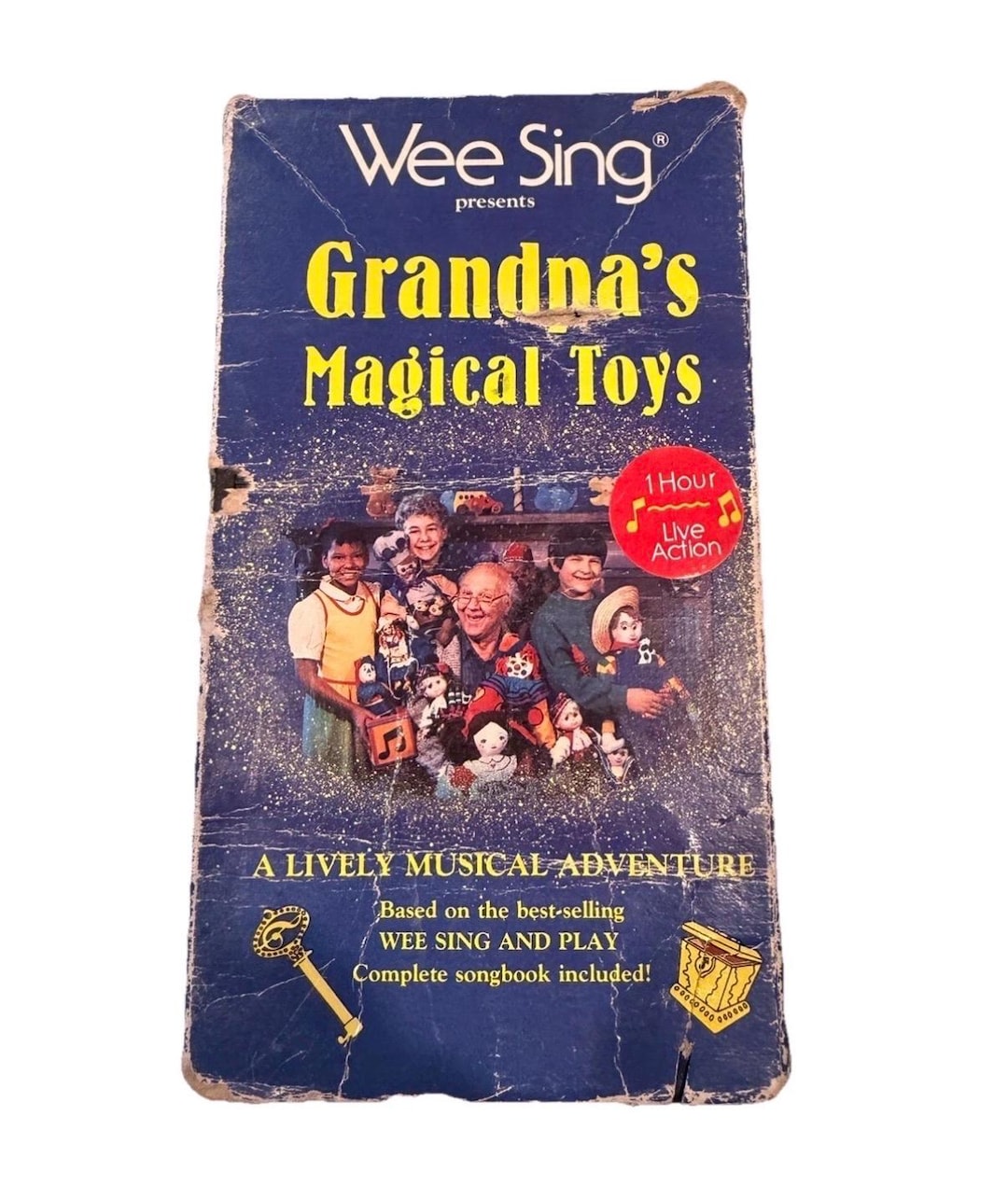 VHS Video Wee Sing Grandpa's Magical Toys A Lively Musical