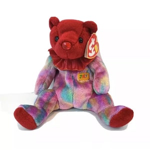Ty Beanie Baby - JULY the Birthday Bear (7.5 Inch) New With Tag  2001
