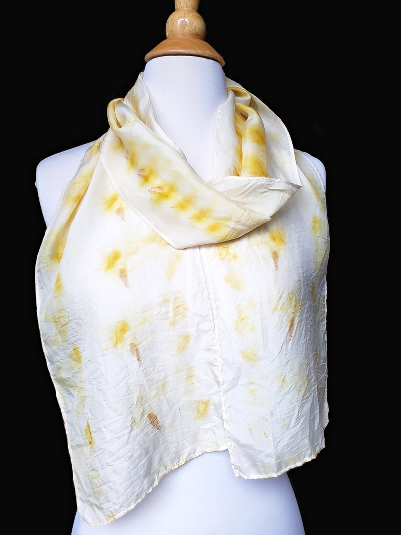 eco print scarf