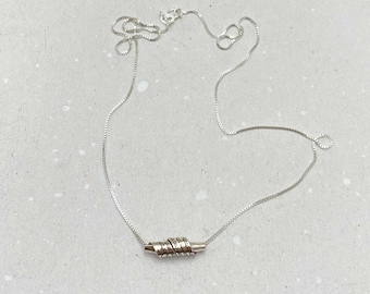 Hebrew Jewish Bat Mitzvah Travelers Prayer Silver Necklace