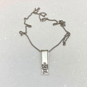 Jüdisches Geschenk der Männer silberne hebräische Psalm-Schutz-Halskette