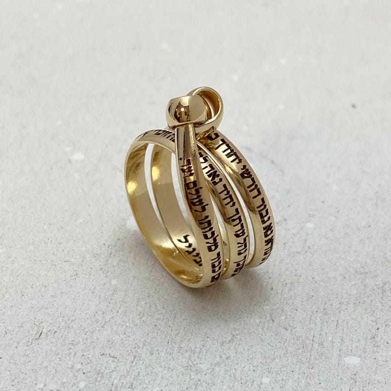 Jewish Jewelry, Ana Bekoach ring