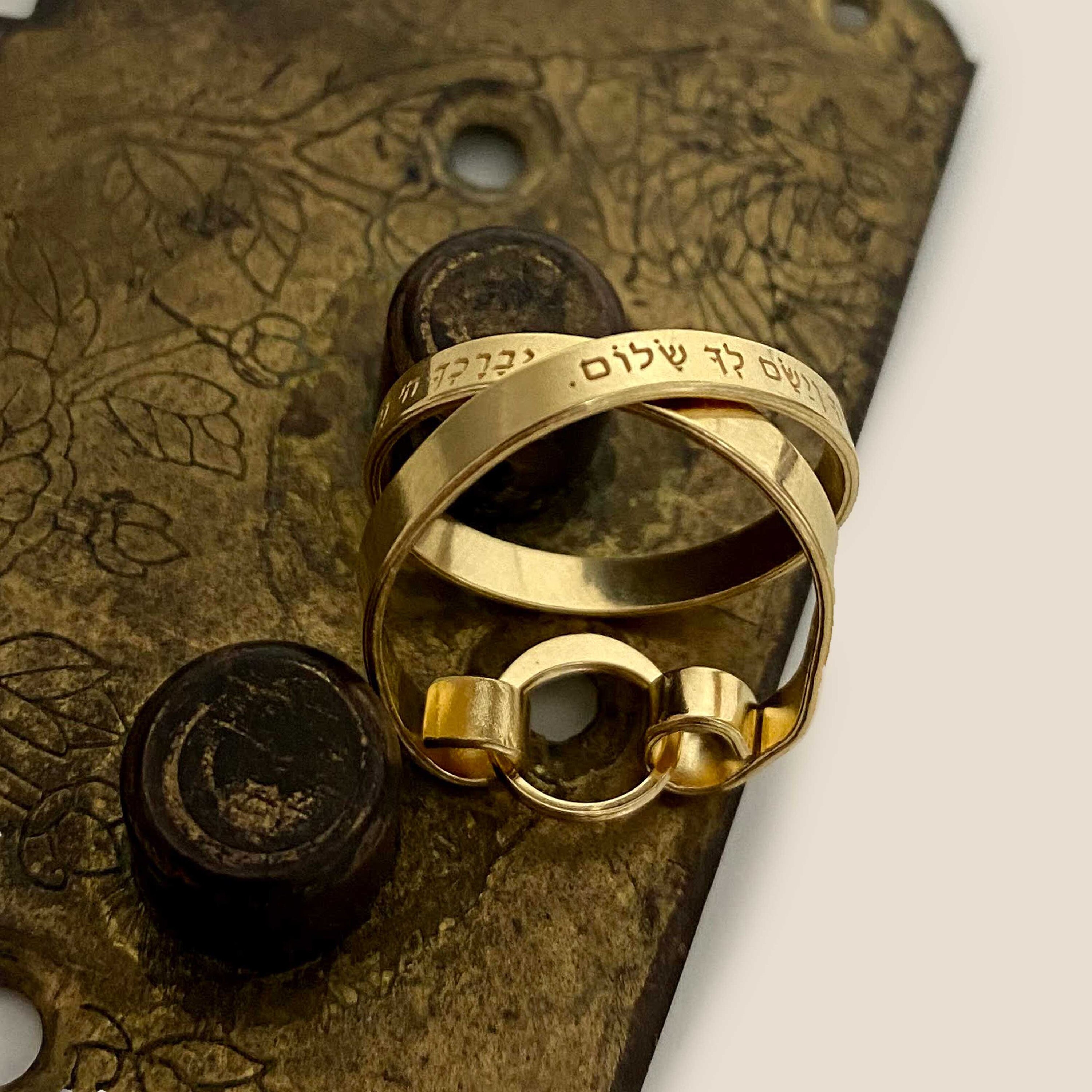 Priestly Blessing Ring Gold Filled Ring Jewish Ring | Etsy