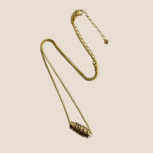 Personalisierte Gravierte Segen Gold Filled Halskette Bild 2