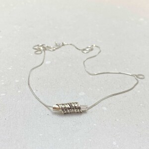 Bat Mitzvah Gift, Hebrew engraved silver necklace