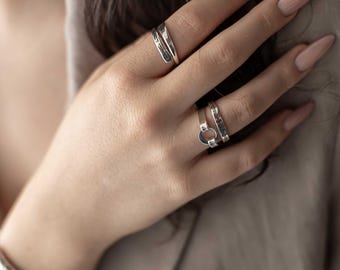 Jewish Sterling Silver Hebrew Ring for Protection Engraved With Blessing of The Angel, Personalized