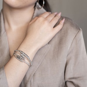 Hebrew Prayer Engraved Bracelet Priestly Blessing for Women