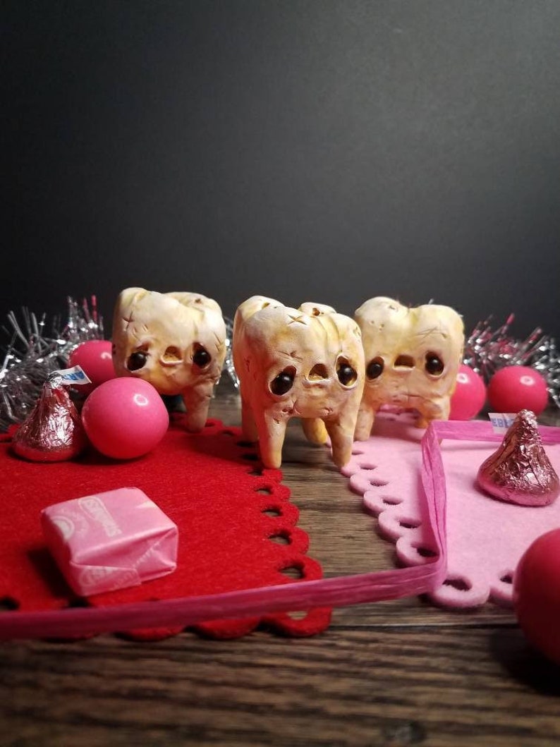 Creepy Cute Rotting Teeth Art Toys Oddities Teeth image 1