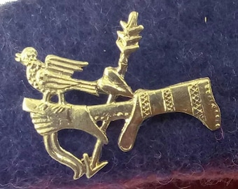 Medieval-Dark Age-Viking-LARP-Reenactment ARCHER-BADGES-Pin-Clasp