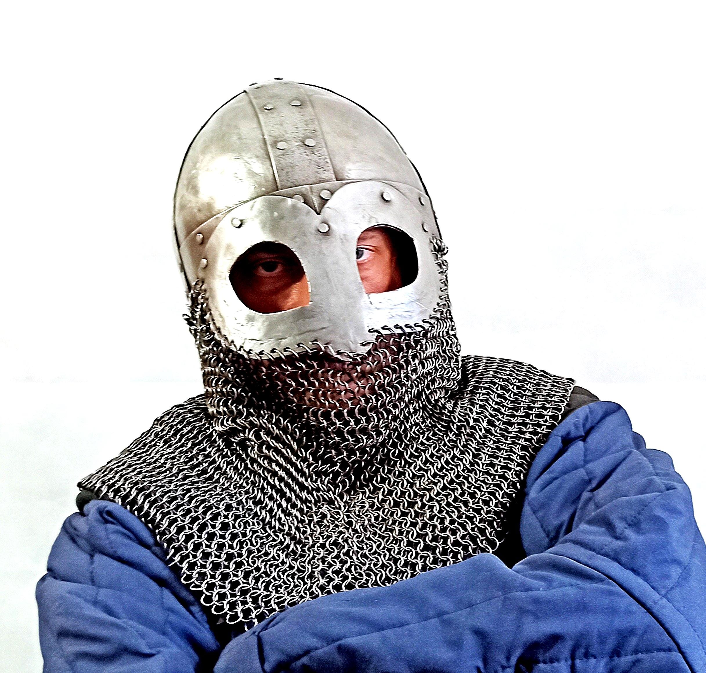 ヴァイキング　ヘルメット　Gjermundbu Viking Gjermundbu Helmet – 14 Gauge – Hickory Arms