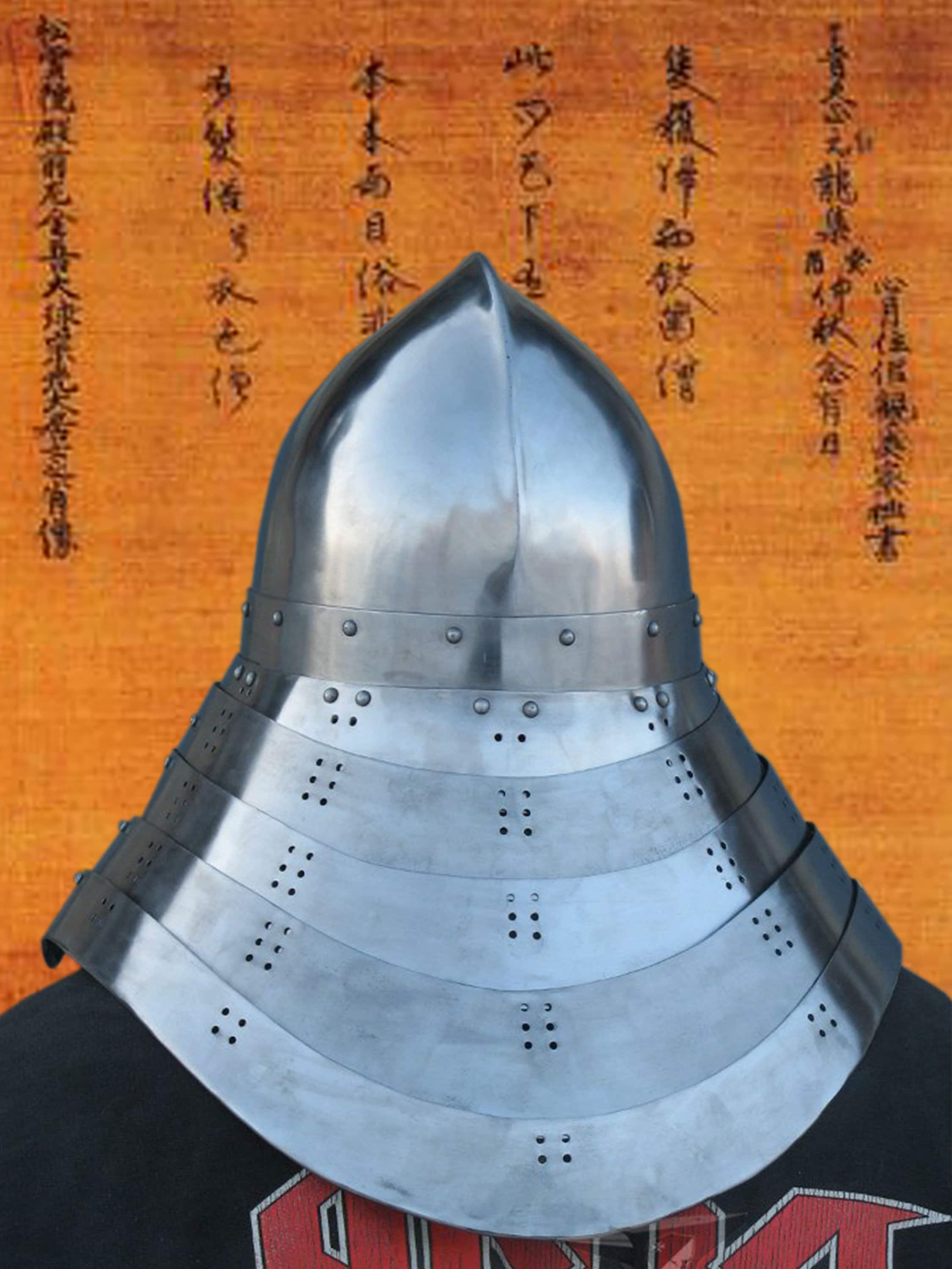 Samurai Armor Medieval Helmet Japanese Kabuto Samurai Helmet Etsy