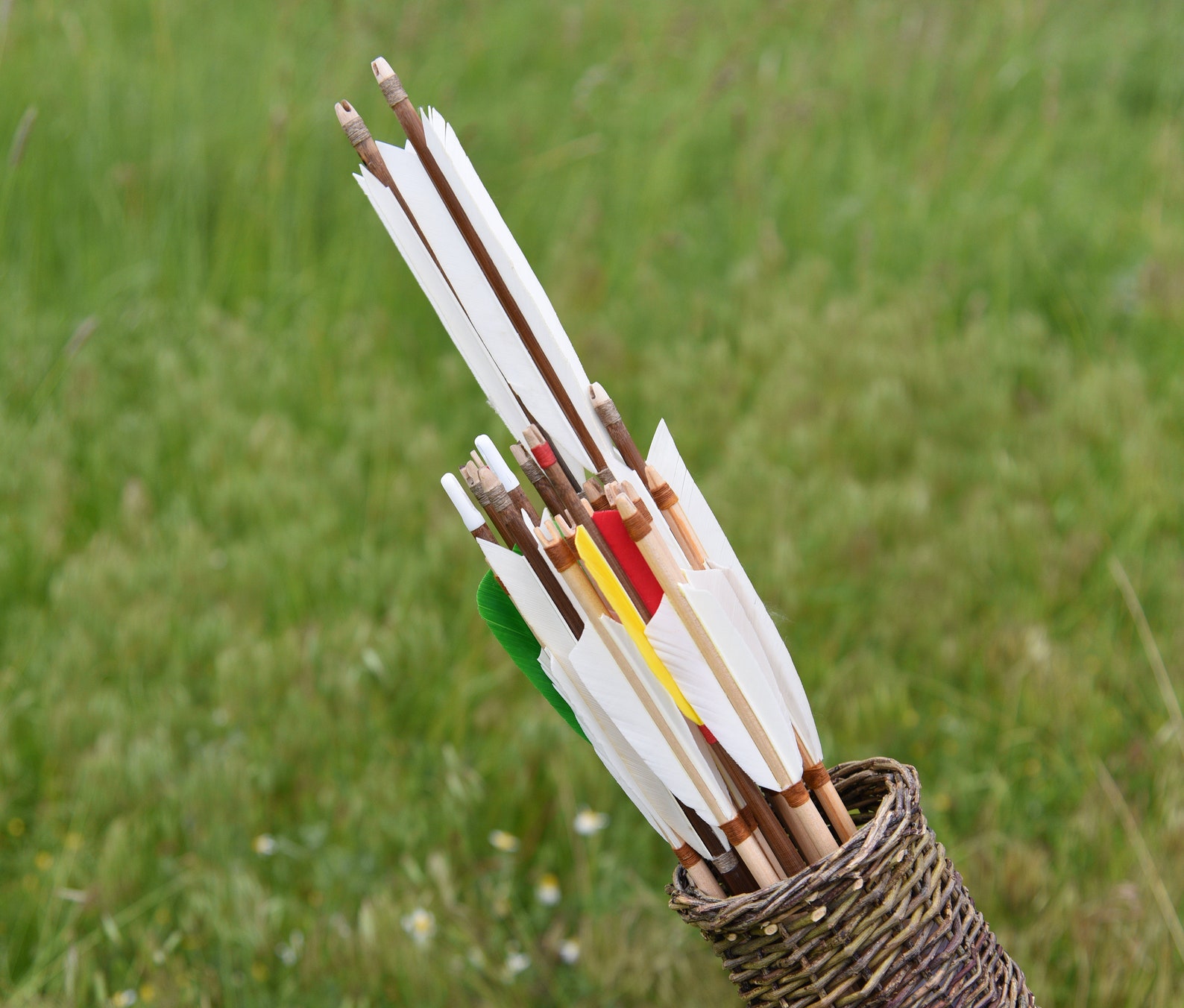 Training Arrows Set for Best Traditional Archery Wooden Arrows With