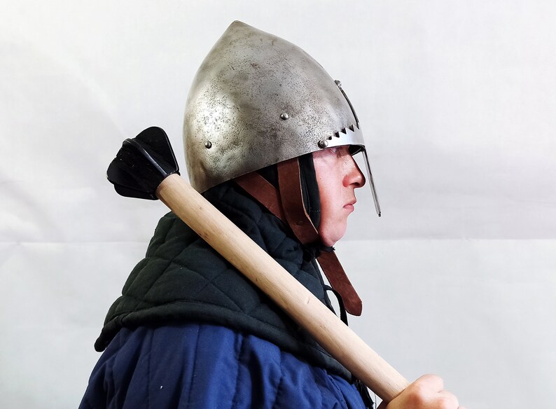 Helmet Replica of Saint Wenceslas Ready to Ship SCA Medieval Etsy