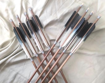 Ensemble de flèches kyudo, flèches traditionnelles japonaises