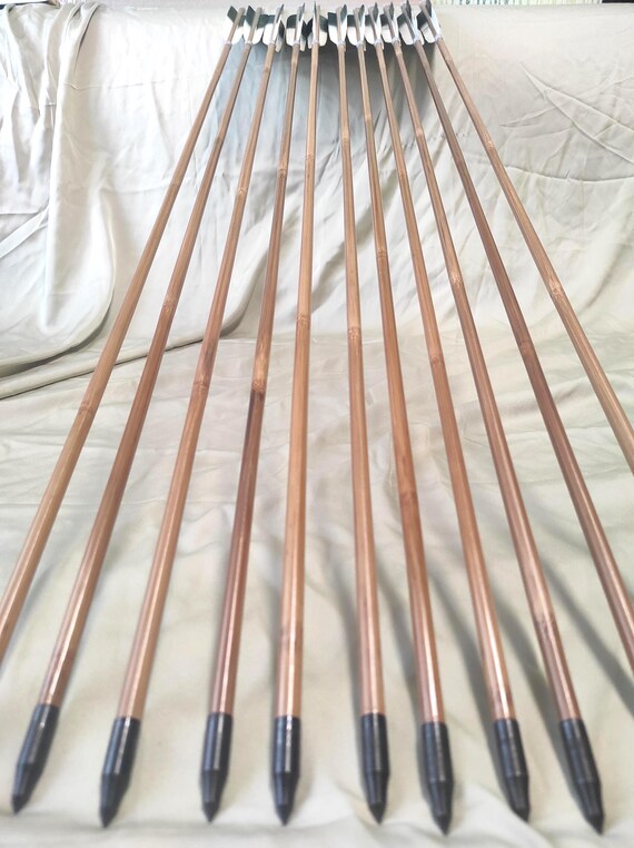 Flèches Kyudo (lot De 12) Avec Carquois - Archerie Japonaise Traditionnelle - Occasion
