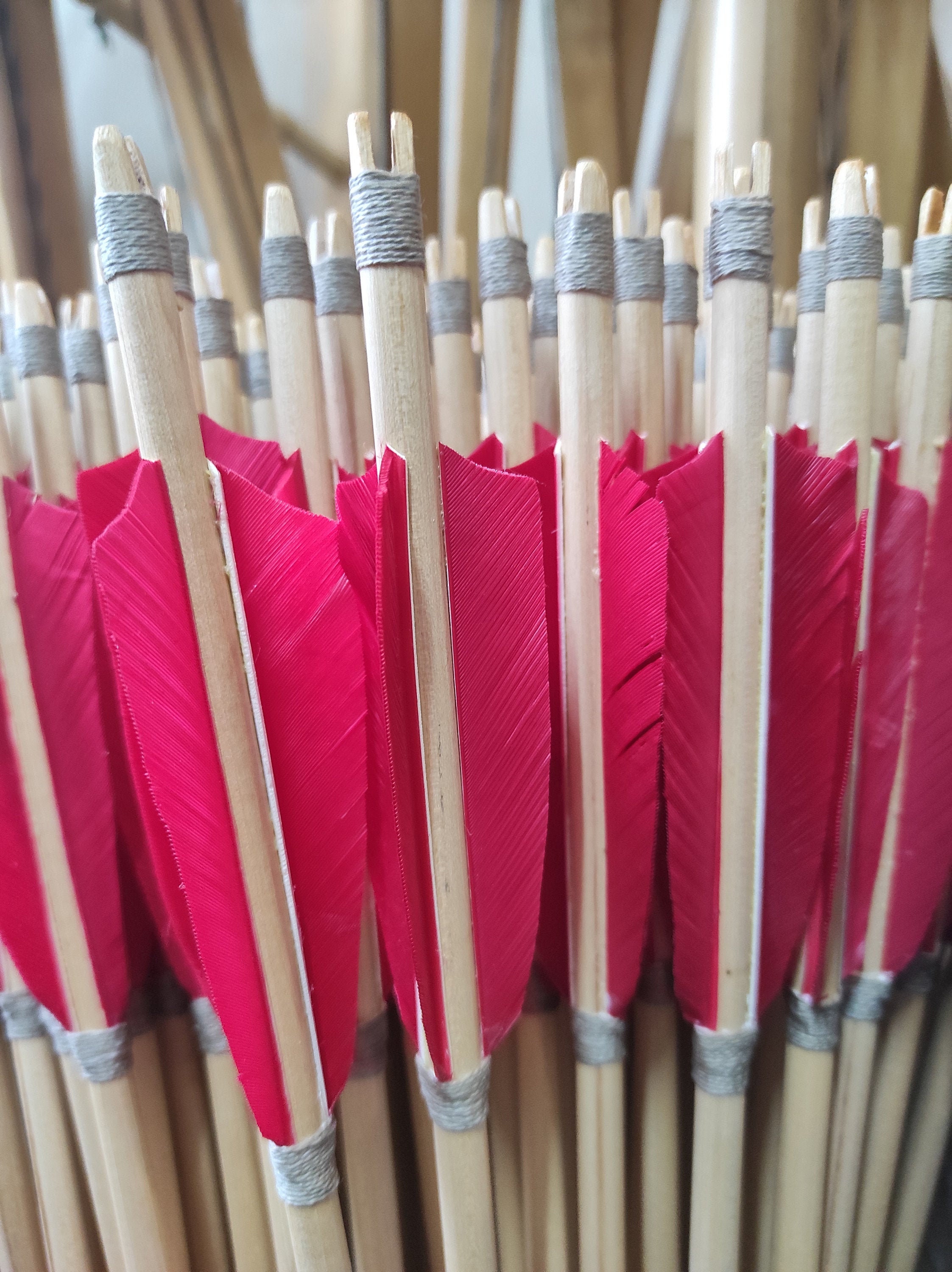 Arrows Vanes 4 Nch Plastc Feather Fletchng For DY Archery Arrows