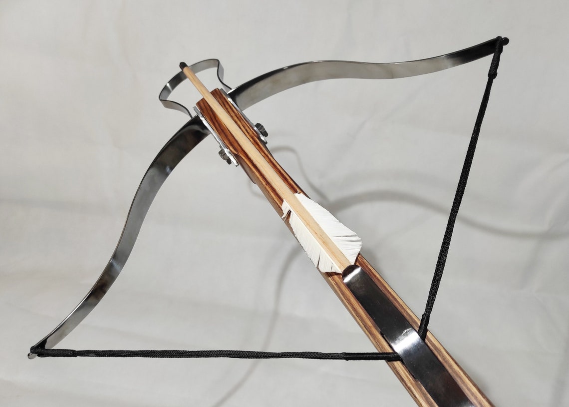 Medieval Crossbow Replica Traditional Arbalest LARP Archery Etsy