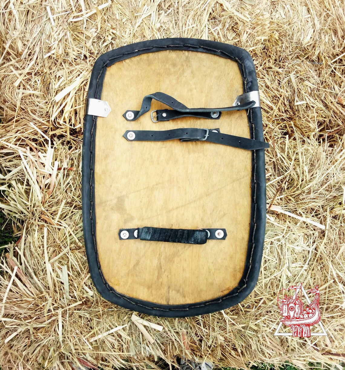 Mittelalterlicher Kampfschild Aus Stahl - Handgeschmiedeter Buckler Für HEMA & LARP