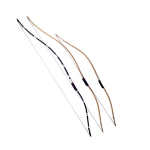 Kyudo Traditionals Bow, Ready to Ship Black Japanese Hankyu Bow 59inch 35#, Samurai Half-Yumi Bow, Traditional Bow and Arrow, Bow Daikyu
