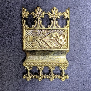 Medieval Belt Strap-End – European 14–15th Century Brass Replica forKnightі Leather Belts