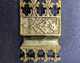 Medieval Belt Strap-End – European 14–15th Century Brass Replica forKnightі Leather Belts